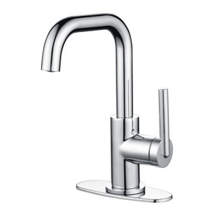 ULTRA FAUCETS Kree Single-Hole Single-handle Bathroom Faucet with Drain Assembly