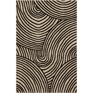 BOBBY BERK HOME Remolino Onyx Modern Abstract Area Rug