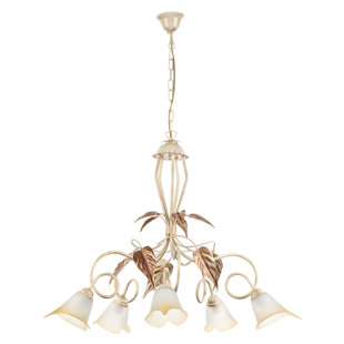 FLEUR DE LIS LIVING McDuffie 5-Light Shaded Chandelier