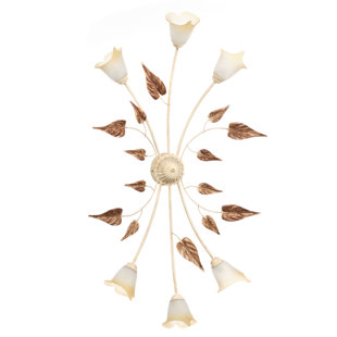 FLEUR DE LIS LIVING Meriwether 6-Light Flush Mount