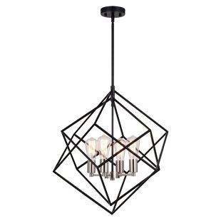 CORRIGAN STUDIO® Jawor 4 - Light Unique Geometric Chandelier