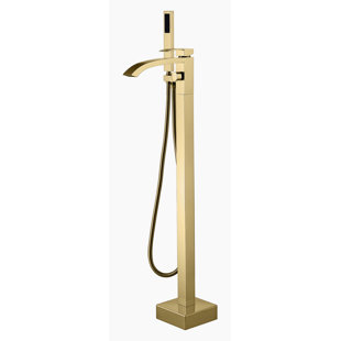 KINGMORE Floor Tub Filler with Diverter