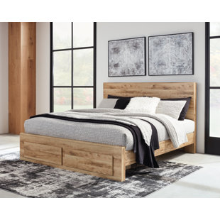 UNION RUSTIC Homeira Platform Storage Bed