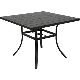 WINSTON PORTER Errik Metal Dining Table