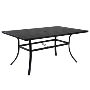 WINSTON PORTER Errik Metal Dining Table