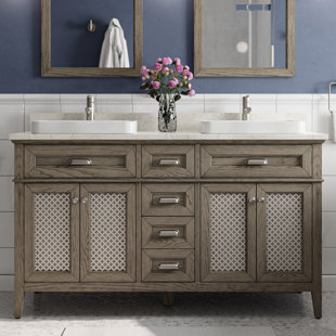 NICOLE CURTIS Northville 60" Double Bathroom Vanity