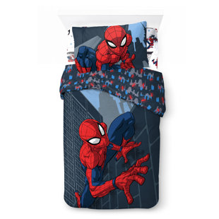 DISNEY Marvel Spiderman City Streets 100% Cotton Single Bed Set