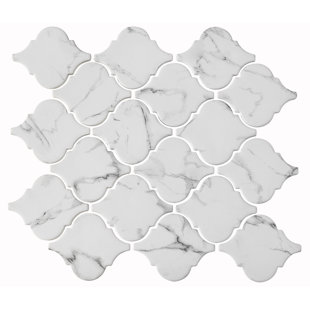 THOMAS AVENUE CERAMICS 3" Lantern Carrara Mosaic Tile