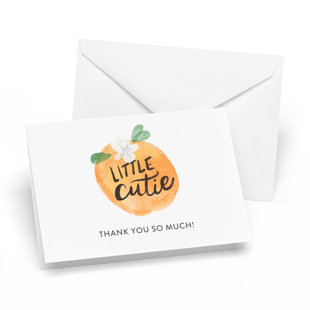 HORTENSE B HEWITT Paper New Baby Thank You Cards (Set of 24)