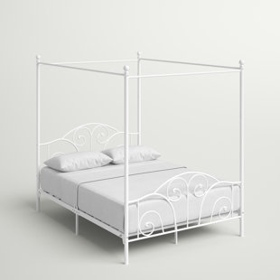 ANDOVER MILLS™ Alberts Metal Canopy Bed