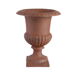 JARDIN DECO Metal Urn Planter