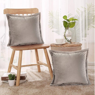 MERCURY ROW Cleo Square Throw Pillow Cover (Set of 2)