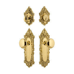 Nostalgic Warehouse Victorian Entry Set with New York Knob