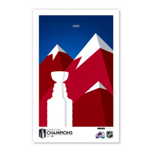 S. PRESTON ART + DESIGNS Minimalist 2021 NHL Stanley Cup Print - Unframed Graphic Art