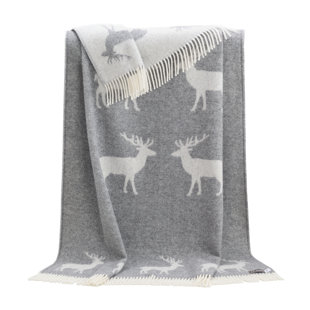 J.J TEXTILE Wool Throw