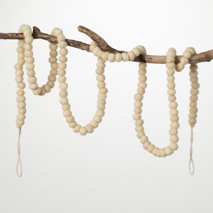CLOVER LANE Wool / Felt 70'' Novelty Garland Garland