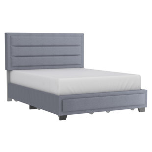 ENZO DECOR Queen Tufted Upholstered Storage Platform Bed