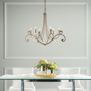 HUBBARDTON FORGE Bella 6 - Light Dimmable Empire Chandelier