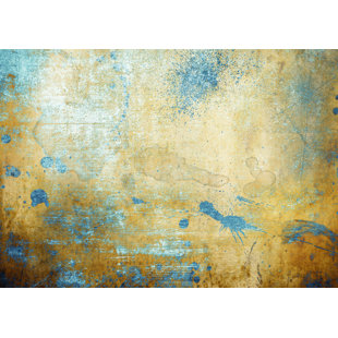 EAST URBAN HOME Teppich Genele in Goldfarben/Blau