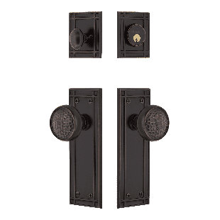 Nostalgic Warehouse Mission Entry Set with Craftsman Knob