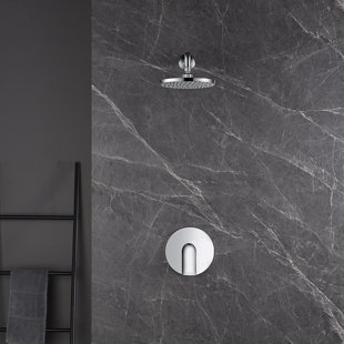 ULTRA FAUCETS Wedge Single Handle Shower Faucet with Pressure Balanced Valve