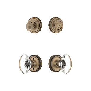 NOSTALGIC WAREHOUSE Complete Entry Knob Set with Deadbolt