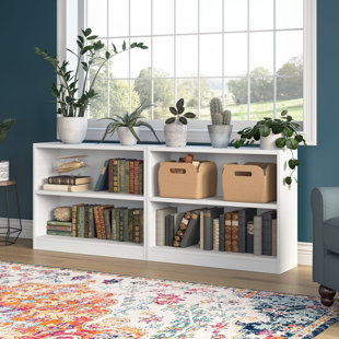 RED BARREL STUDIO® Shelf Bookcase (Set of 2)
