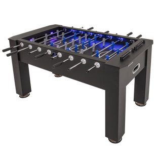 ATOMIC 60" Cobalt LED Light Up Foosball Table