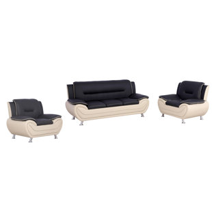 KINGWAY INC Halterman 3 Piece Living Room Set