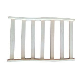 Pynsseu Hemlock Wood Water Resistant Backrest/Headrest