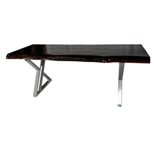 REBIRTHPRO Kennedy 79'''' Brown Rectangular Standard Table Top Loft With Cross Bar Legs