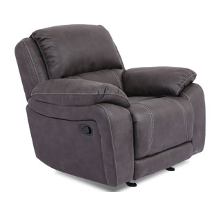 CROSSROADS FURNITURE Cowboy Upholstered Glider Recliner