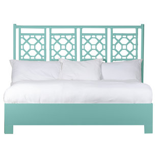 DAVID FRANCIS FURNITURE Lattice Back Standard Bed