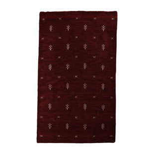 FOUNDRY SELECT Onna Southwestern HAND KNOTTED LOOM WOOL ECO-FRIENDLY AREA RUGS - Red & White | Contemporary Design