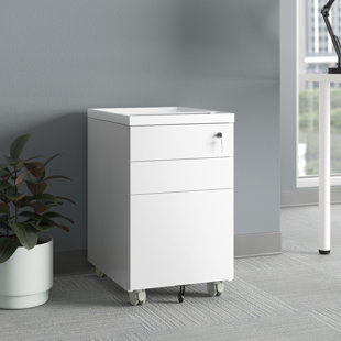 UPPER SQUARE™ Altmann 15'' Wide 3 -Drawer Mobile File Cabinet