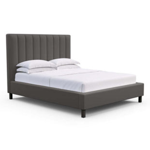 TANDEM ARBOR Highline Vertical Channel Panel Upholstered Bed