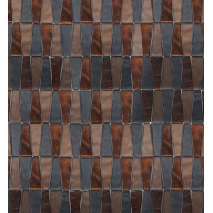 THOMAS AVENUE CERAMICS 12" x 12" Glass Novelty Wall Tile