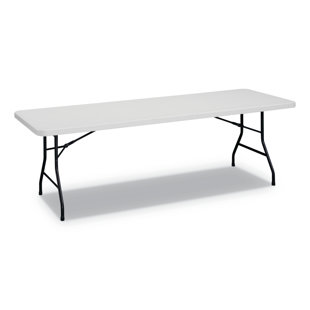 ALERA® 96" Plastic Rectangular Folding Table