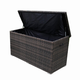 Direct Wicker 265 Gallons Water Resistant Wicker Deck Box