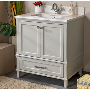 Nera 30'' Single Bathroom Vanity Set with Mirror by Adorn Vanity