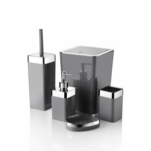 WADE LOGAN 5-tlg. Badezimmerzubehör-Set Rittenhouse