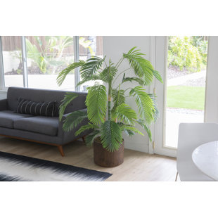 VINTAGE HOME Panama 72'' Faux Palm Tree in Pot Liner