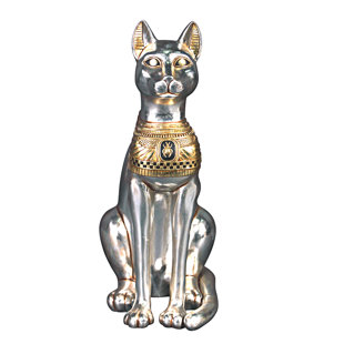 DESIGN TOSCANO Statue Ägyptische Katzengöttin Bastet