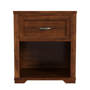 MY HOME FURNISHINGS Logan 1 Drawer Nightstand
