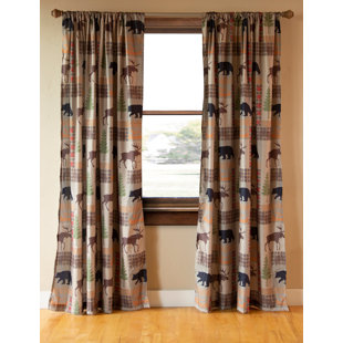 CARSTENS INC. Polyester Room Darkening Curtain Pair (Set of 2)