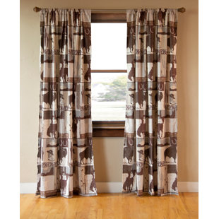 CARSTENS INC. Polyester Room Darkening Curtain Pair (Set of 2)