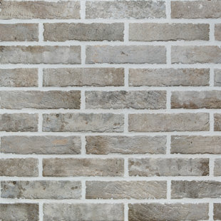 ENCORE SURFACES Tribeca 2" x 10" Porcelain Brick Look Wall & Floor Tile