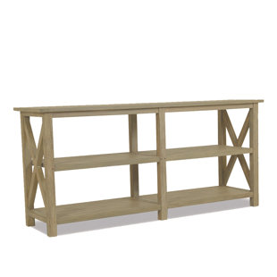 SUNSET WEST Coastal Teak Outdoor Buffet & Console Table