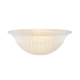 ASPEN CREATIVE CORPORATION 5.88'' H Glass Bowl Glass Shade