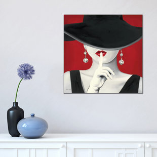 WILLA ARLO INTERIORS Haute Chapeau Rouge by Marco Fabiano - Print on Canvas